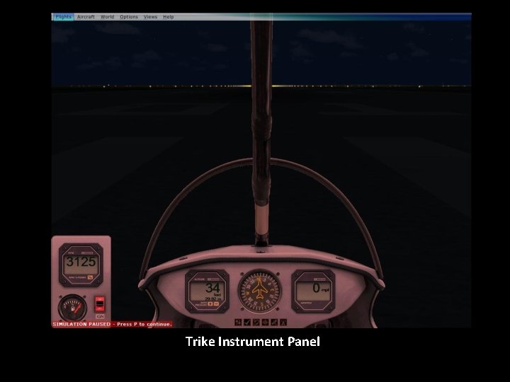 Trike Instrument Panel 