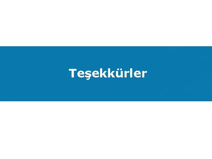 Teşekkürler 