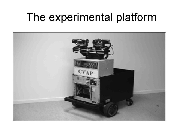 The experimental platform 