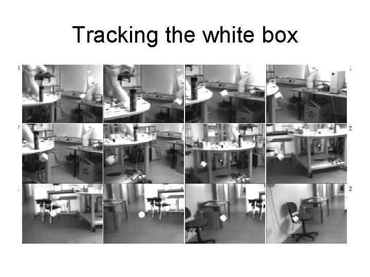 Tracking the white box 