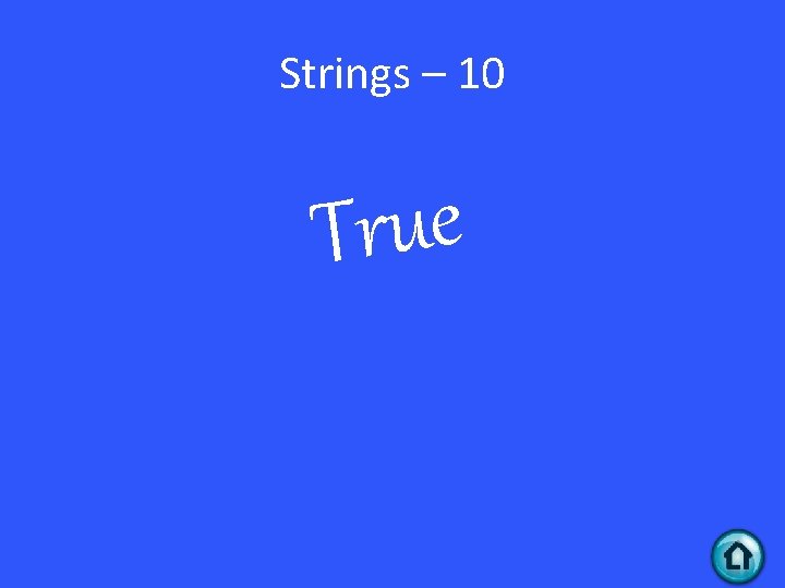 Strings – 10 e u r T 