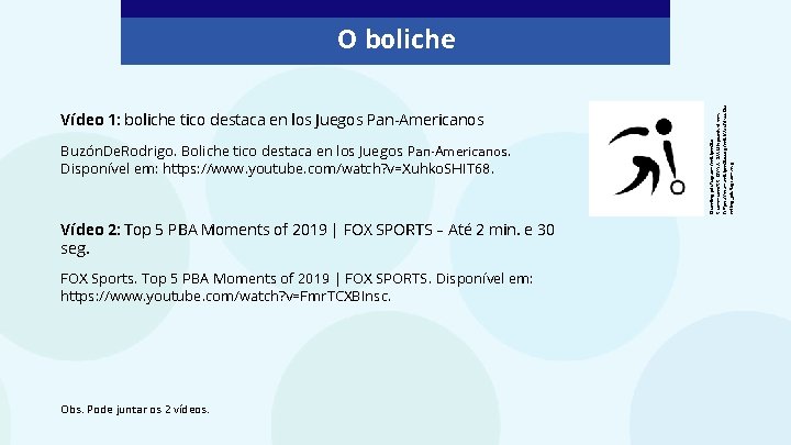 Vídeo 1: boliche tico destaca en los Juegos Pan-Americanos Buzón. De. Rodrigo. Boliche tico