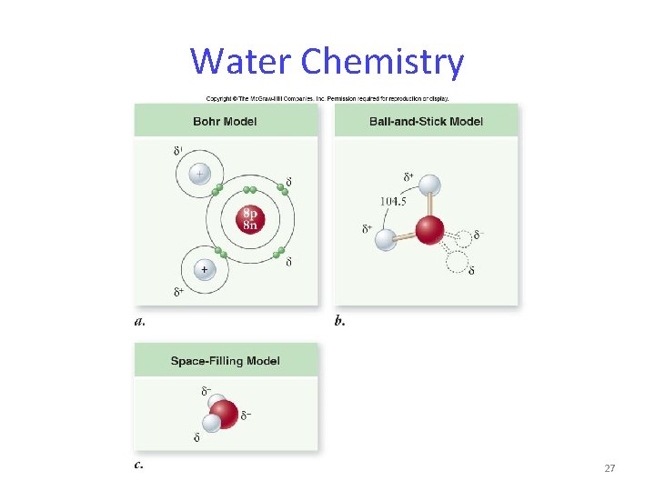 Water Chemistry 27 