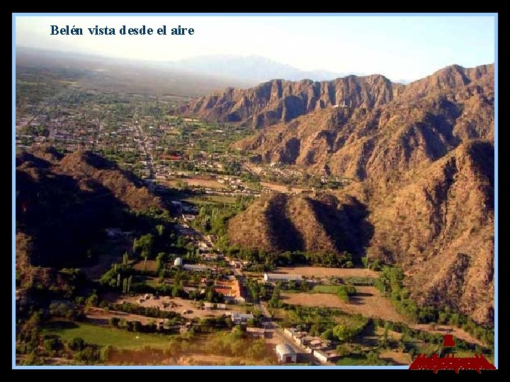 Belén vista desde el aire 