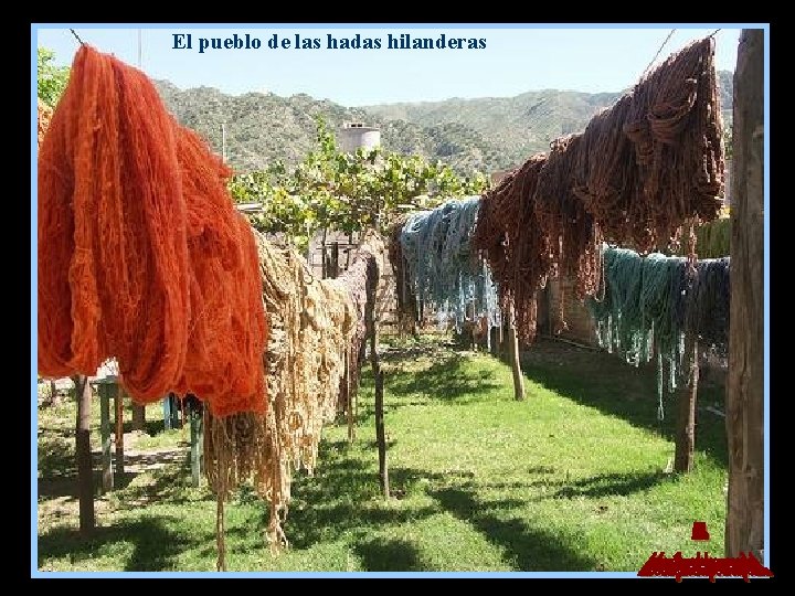 El pueblo de las hadas hilanderas 