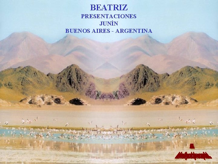 BEATRIZ PRESENTACIONES JUNÍN BUENOS AIRES - ARGENTINA 