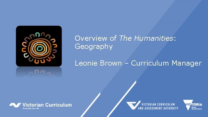Overview of The Humanities: Geography Leonie Brown – Curriculum Manager 