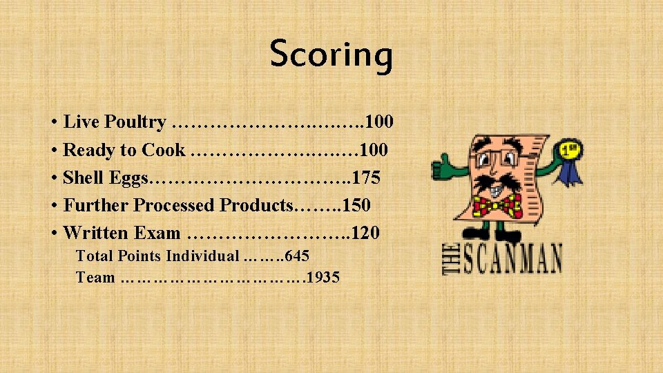 Texas FFA Poultry Judging By Cassidy Krchnak Purpose