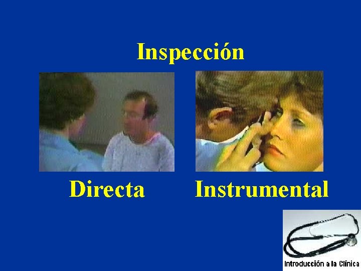 Inspección Directa Instrumental 