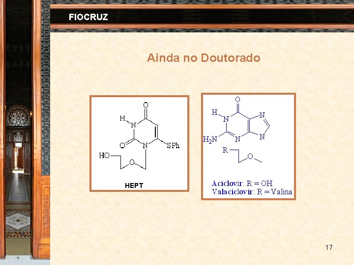 FIOCRUZ Ainda no Doutorado HEPT 17 