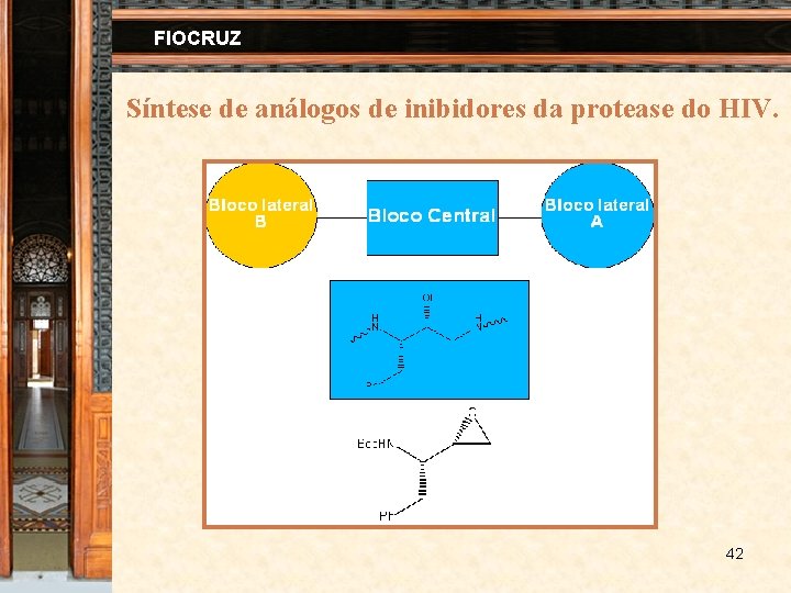 FIOCRUZ Síntese de análogos de inibidores da protease do HIV. 42 