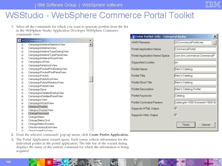 IBM Software Group | Web. Sphere software WSStudio - Web. Sphere Commerce Portal Toolkit