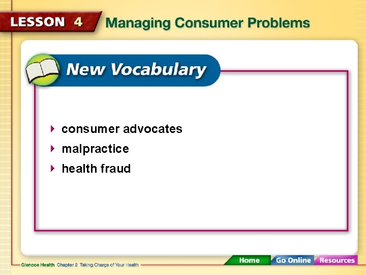 consumer advocates malpractice health fraud 