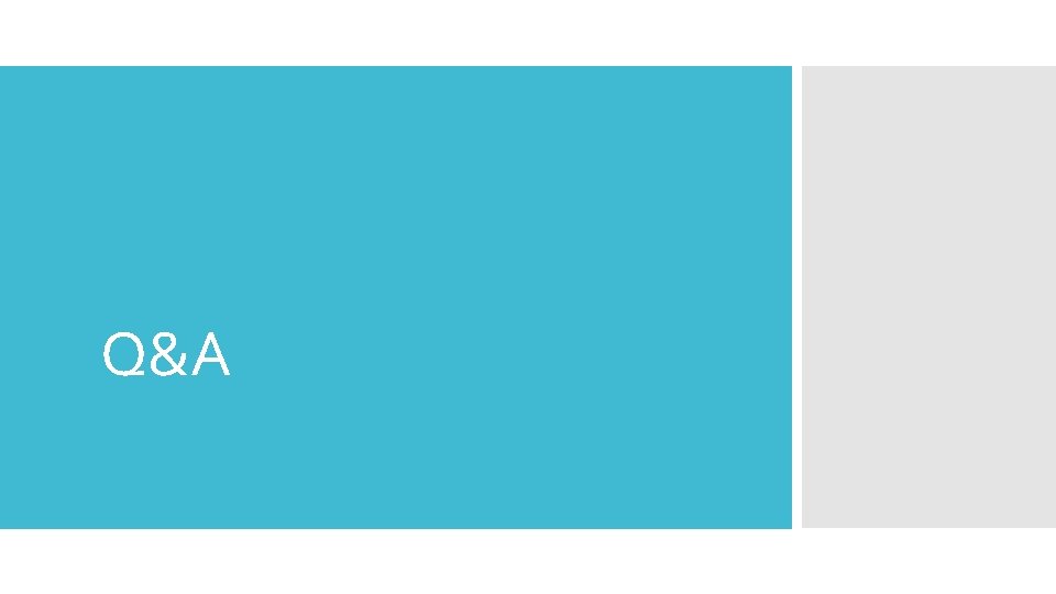 Q&A 