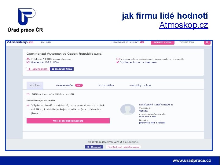 jak firmu lidé hodnotí Atmoskop. cz 