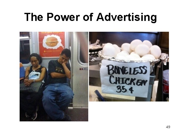 The Power of Advertising 49 