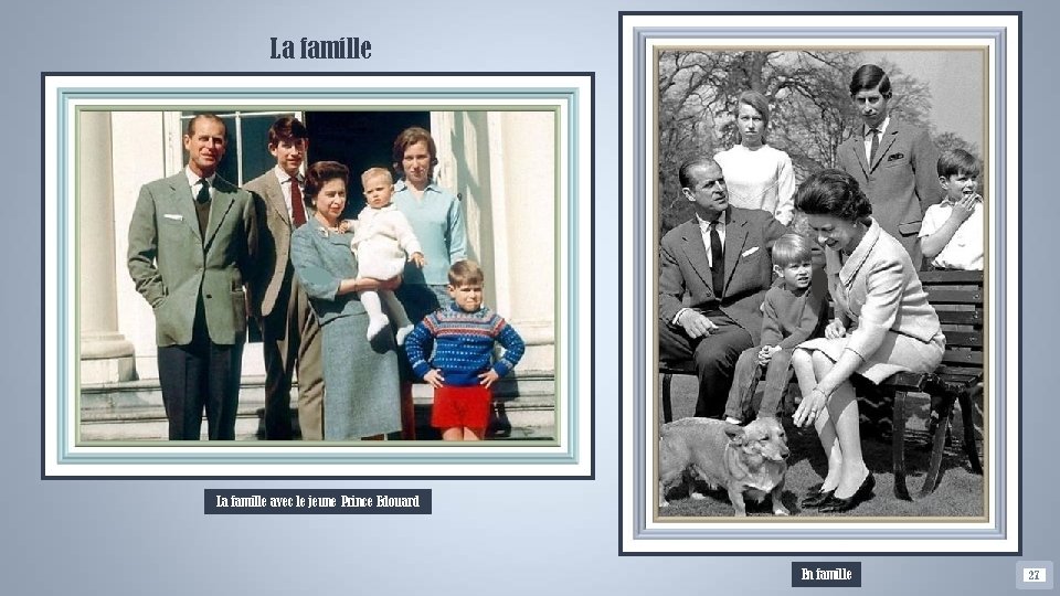 La famille avec le jeune Prince Edouard En famille 27 