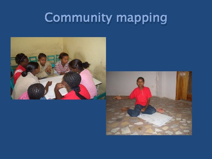 Community mapping 