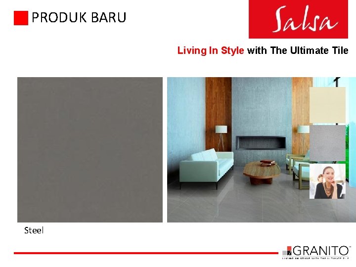 PRODUK BARU Living In Style with The Ultimate Tile Steel 