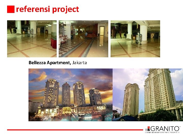 referensi project Bellezza Apartment, Jakarta 