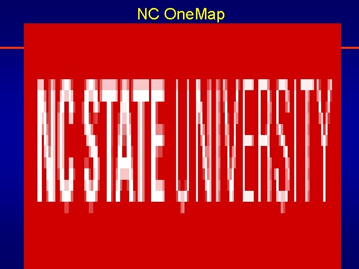 NC One. Map 