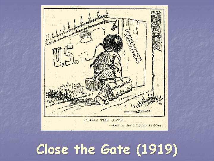 Close the Gate (1919) 