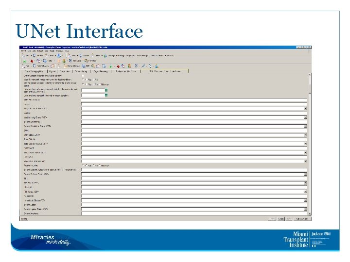 UNet Interface 