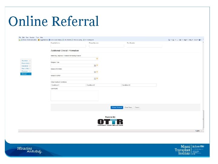 Online Referral 