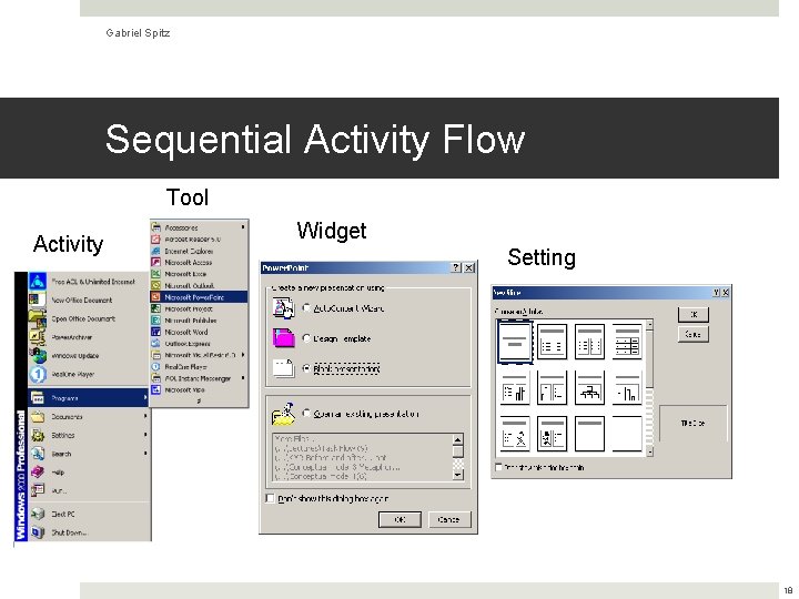 Gabriel Spitz Sequential Activity Flow Tool Activity Widget Setting 18 