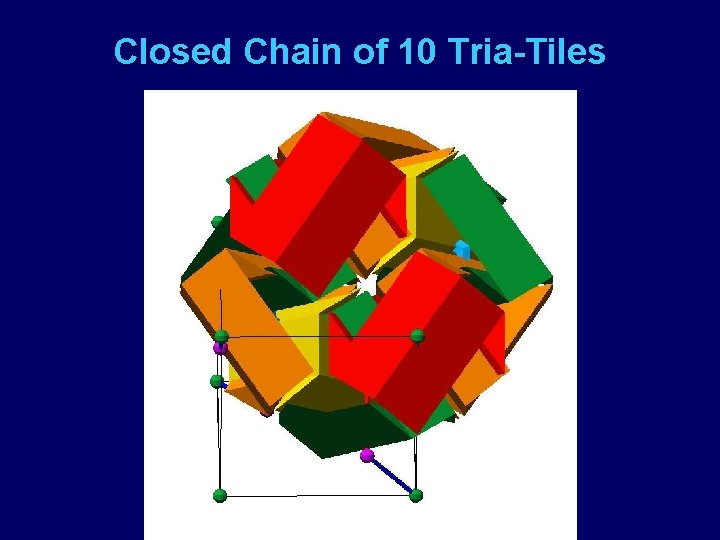 Closed Chain of 10 Tria-Tiles 