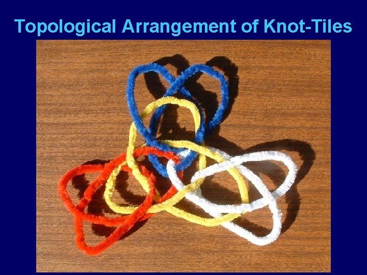 Topological Arrangement of Knot-Tiles 