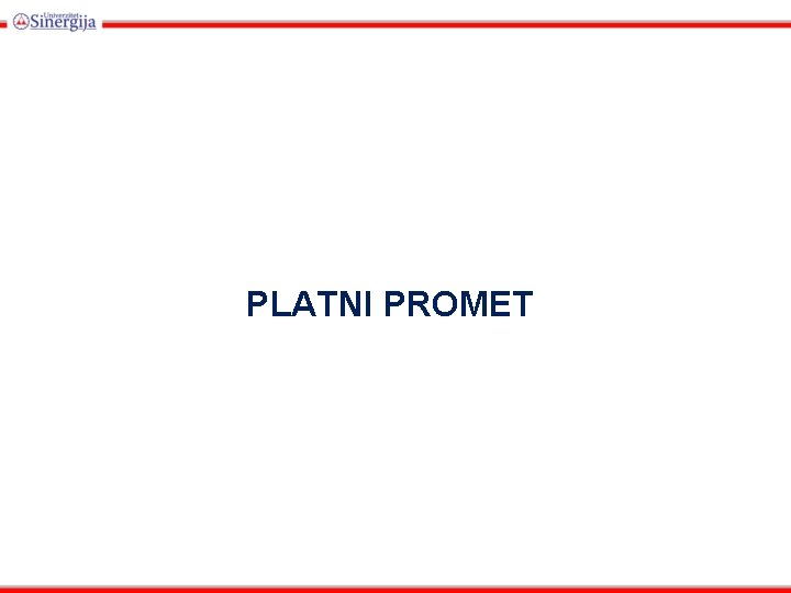 PLATNI PROMET 