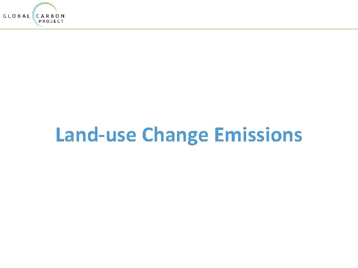 Land-use Change Emissions 