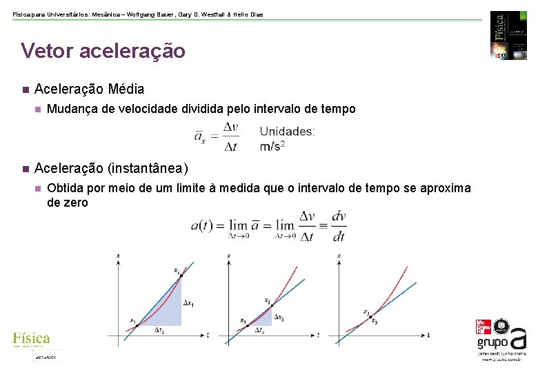 Física para Universitários: Mecânica – Wolfgang Bauer, Gary D. Westfall & Helio Dias Vetor