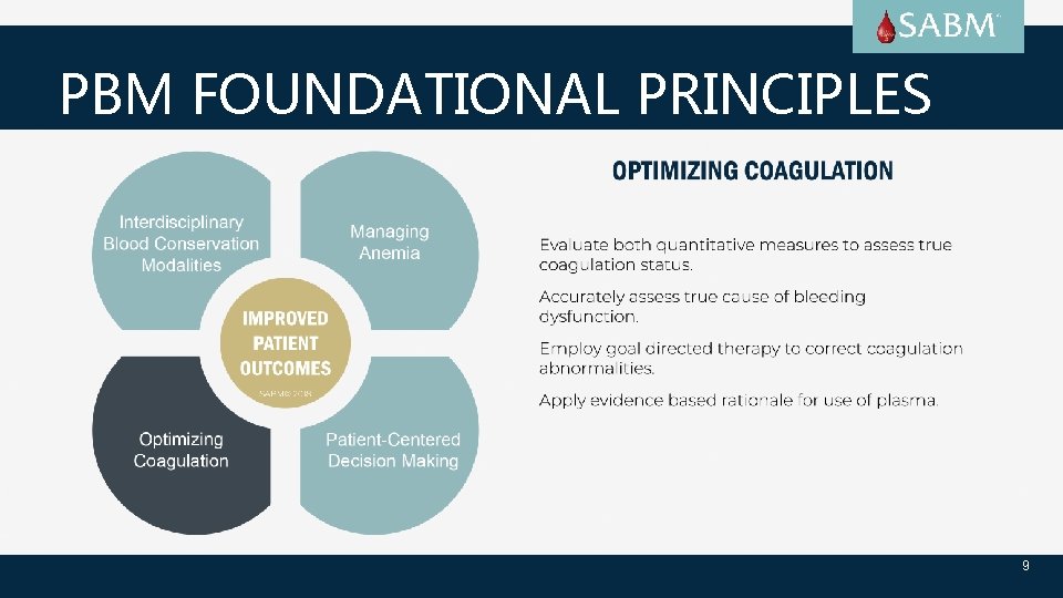 PBM FOUNDATIONAL PRINCIPLES 9 