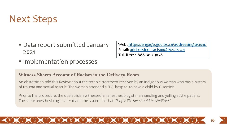 Next Steps § Data report submitted January 2021 § Implementation processes Web: https: //engage. Next Steps § Data report submitted January 2021 § Implementation processes Web: https: //engage.