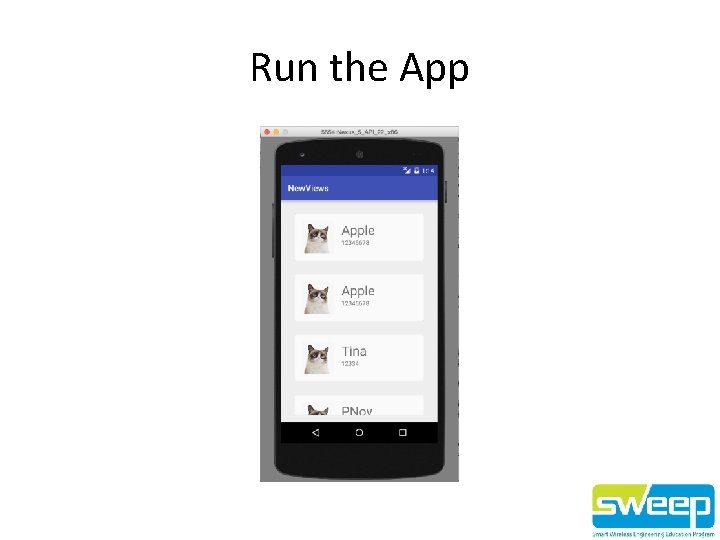 Run the App 