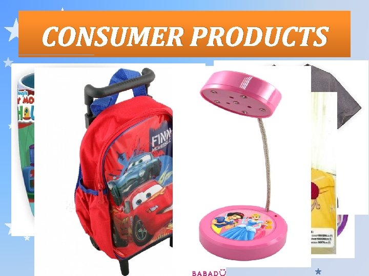 CONSUMER PRODUCTS 