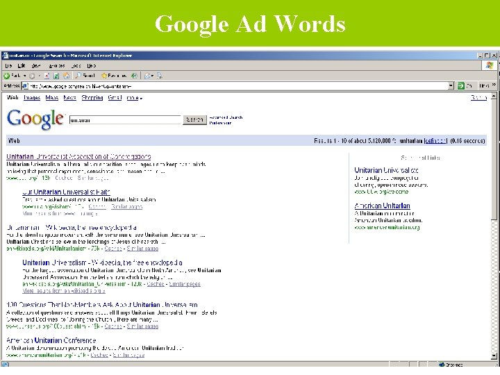 Google Ad Words 