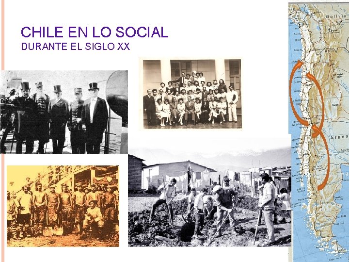CHILE EN LO SOCIAL DURANTE EL SIGLO XX 