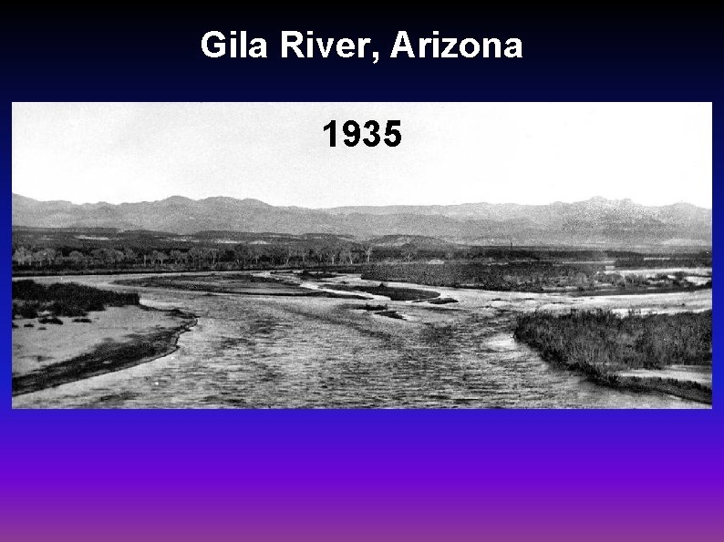 Gila River, Arizona 1935 