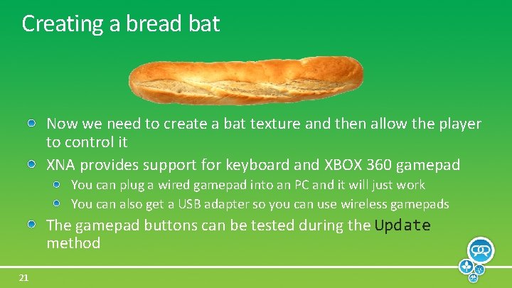 Creating a bread bat Now we need to create a bat texture and then