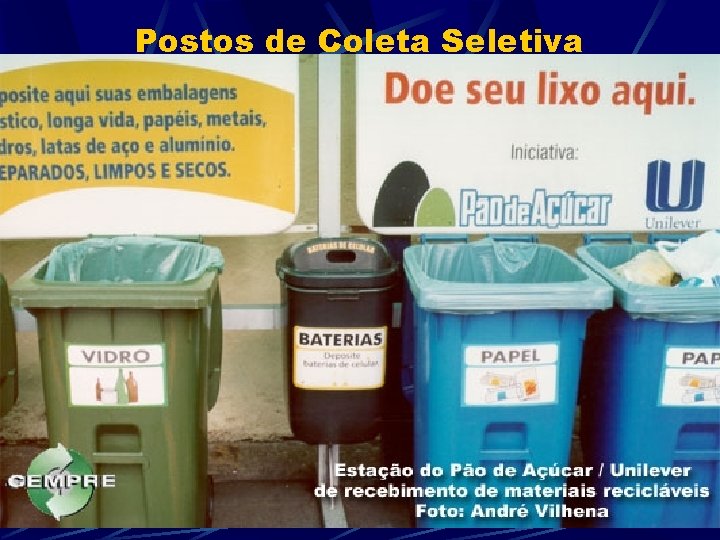 Postos de Coleta Seletiva 