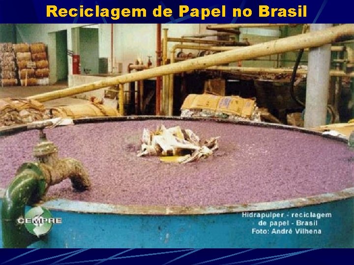 Reciclagem de Papel no Brasil 