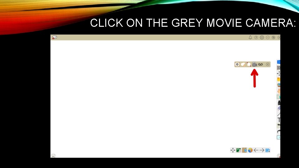 CLICK ON THE GREY MOVIE CAMERA: 