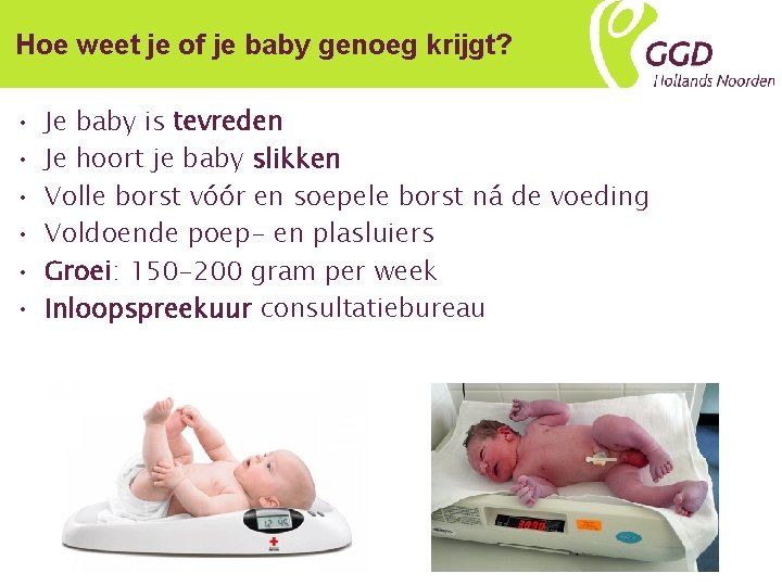 Hoe weet je of je baby genoeg krijgt? • • • Je baby is