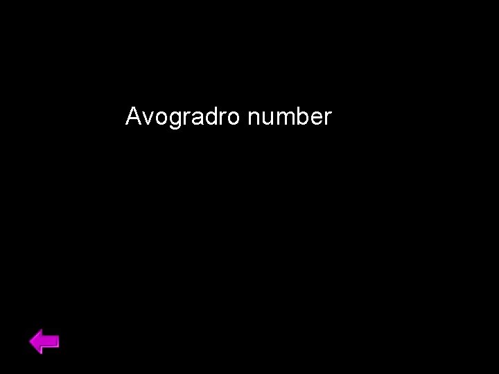 Avogradro number 48 
