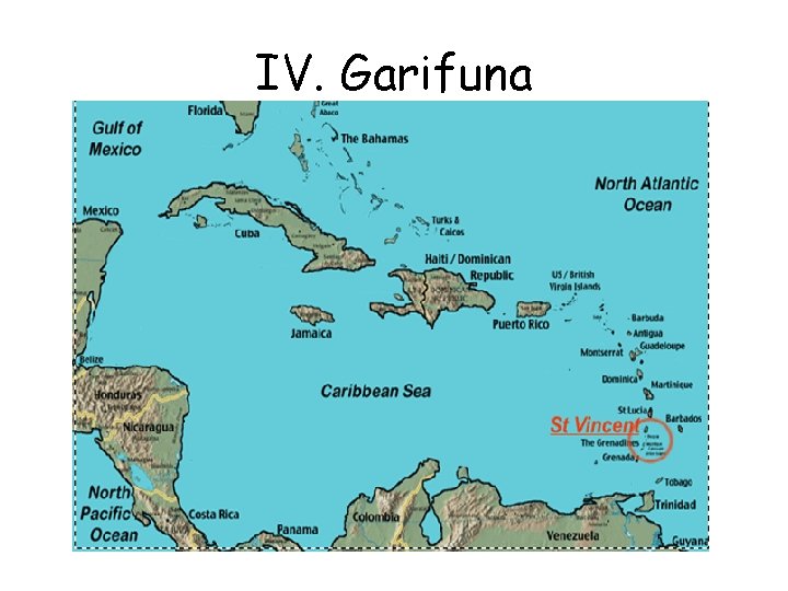 IV. Garifuna 