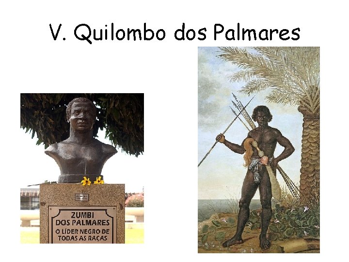 V. Quilombo dos Palmares 