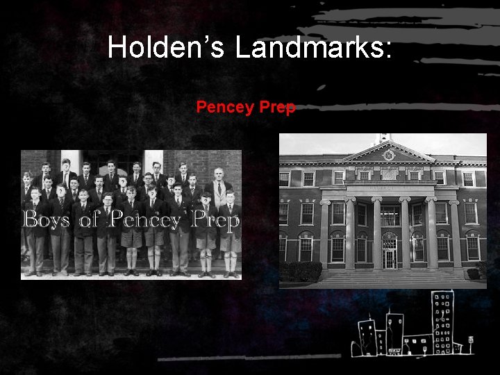 Holden’s Landmarks: Pencey Prep 